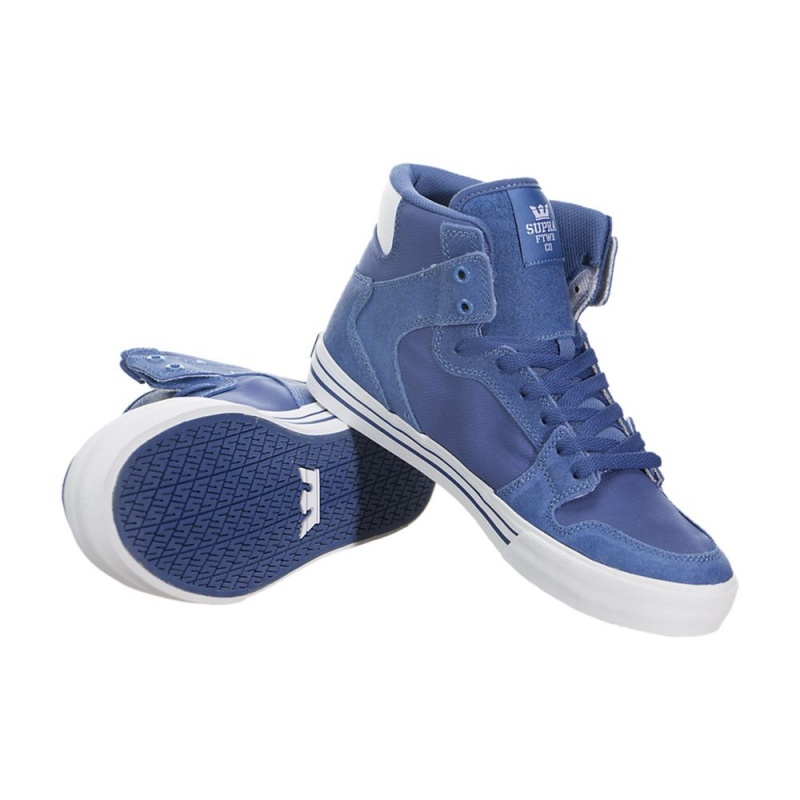 Altos Supra Vaider Mujer Azules | DOYAP9510