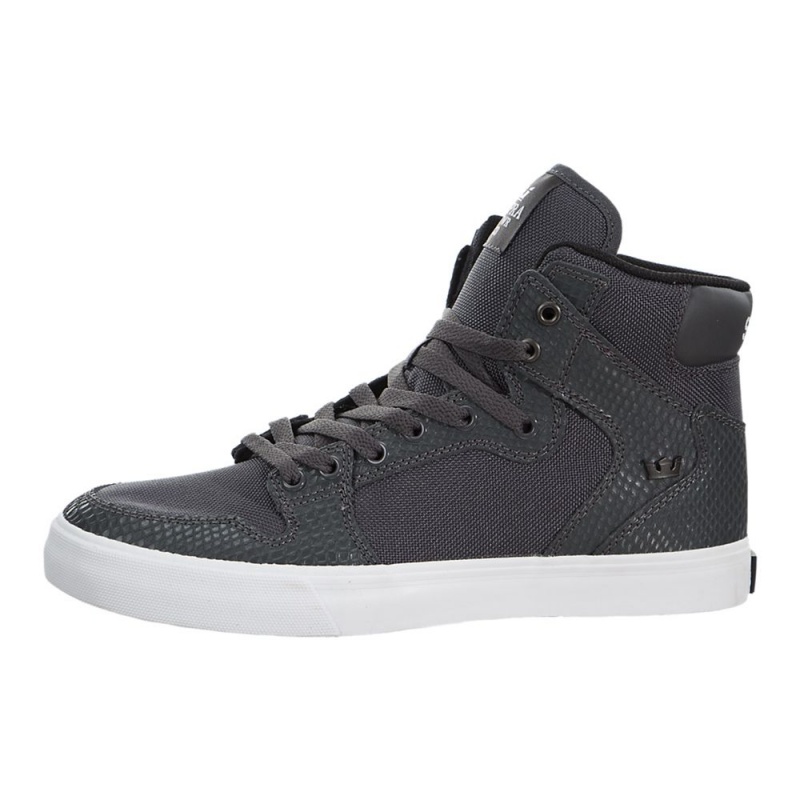 Altos Supra Vaider Mujer Grises | YHWNQ4372