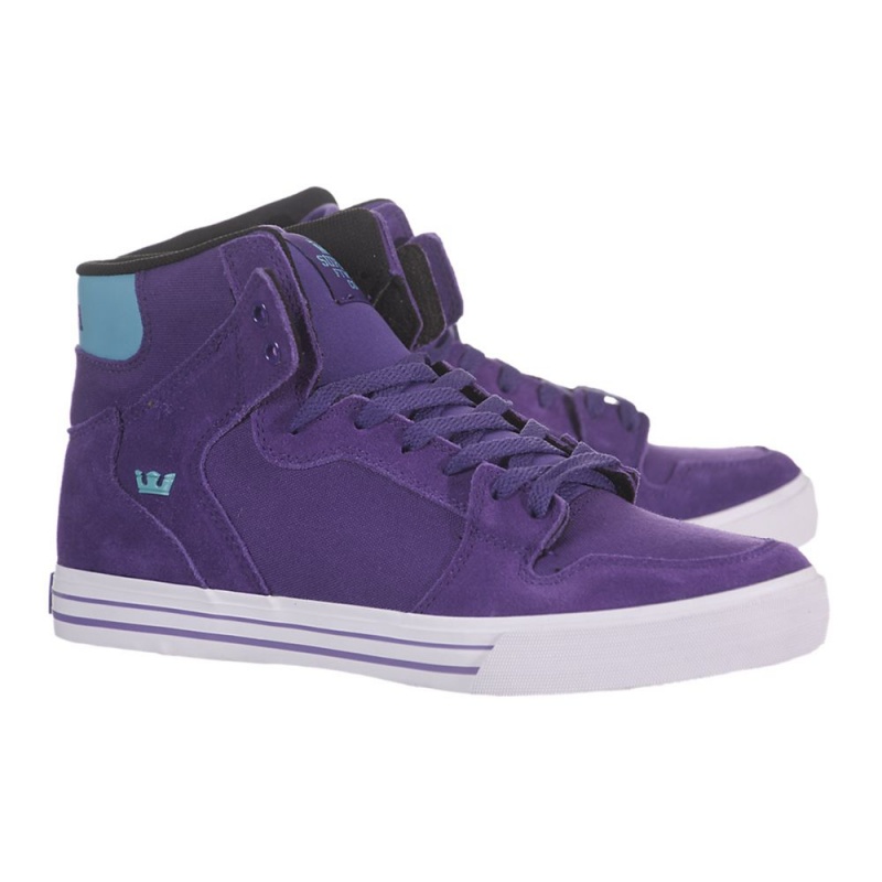 Altos Supra Vaider Mujer Morados | BKETR5084