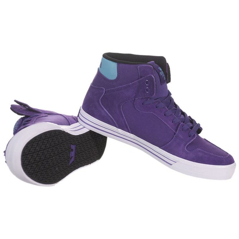 Altos Supra Vaider Mujer Morados | BKETR5084