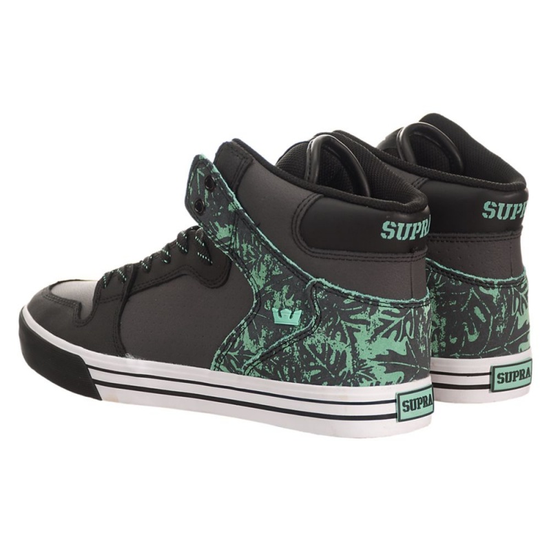 Altos Supra Vaider Mujer Negros Verdes | VJPLT6821