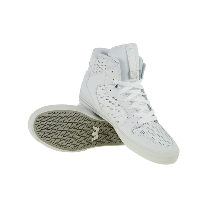 Altos Supra Vaider Tuf Mujer Blancos | DLYMJ9602