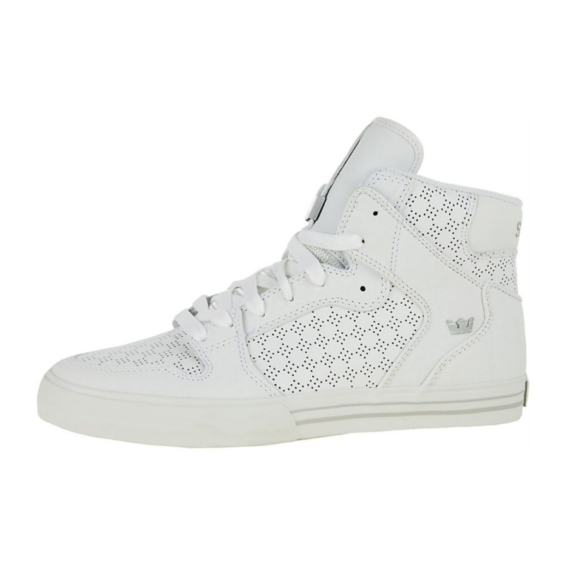 Altos Supra Vaider Tuf Mujer Blancos | DLYMJ9602