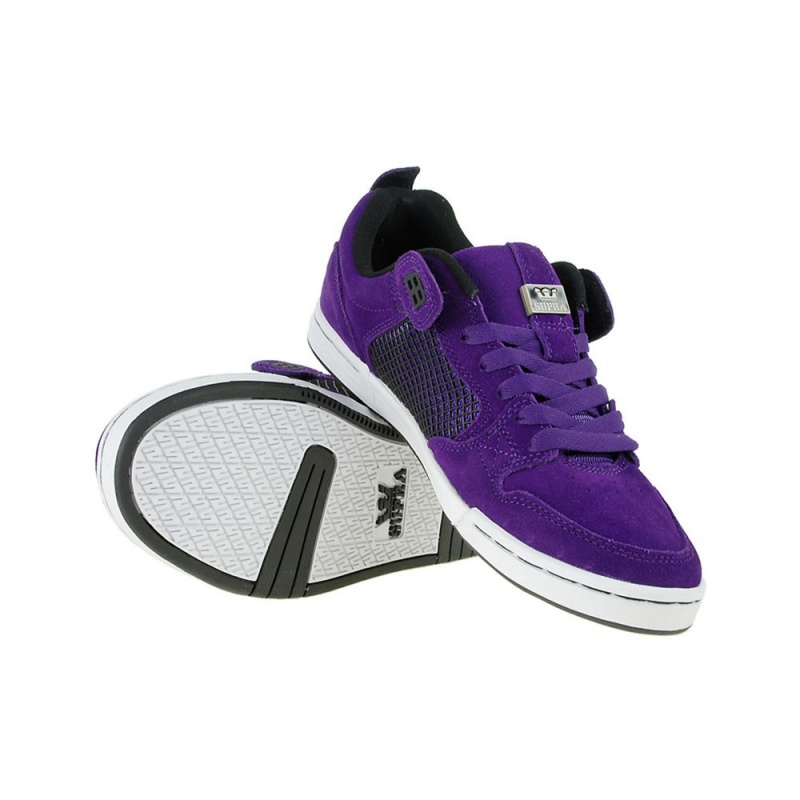 Bajos Supra Cruizer Mujer Morados | CDNVI4732