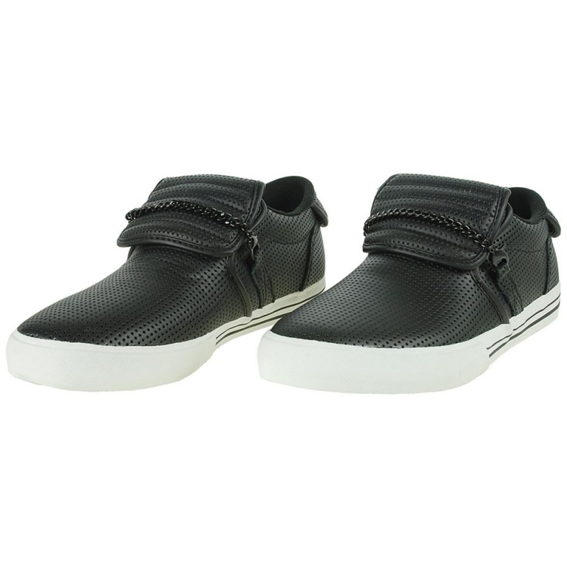 Bajos Supra Cuban Hombre Negros | QIVFW9465