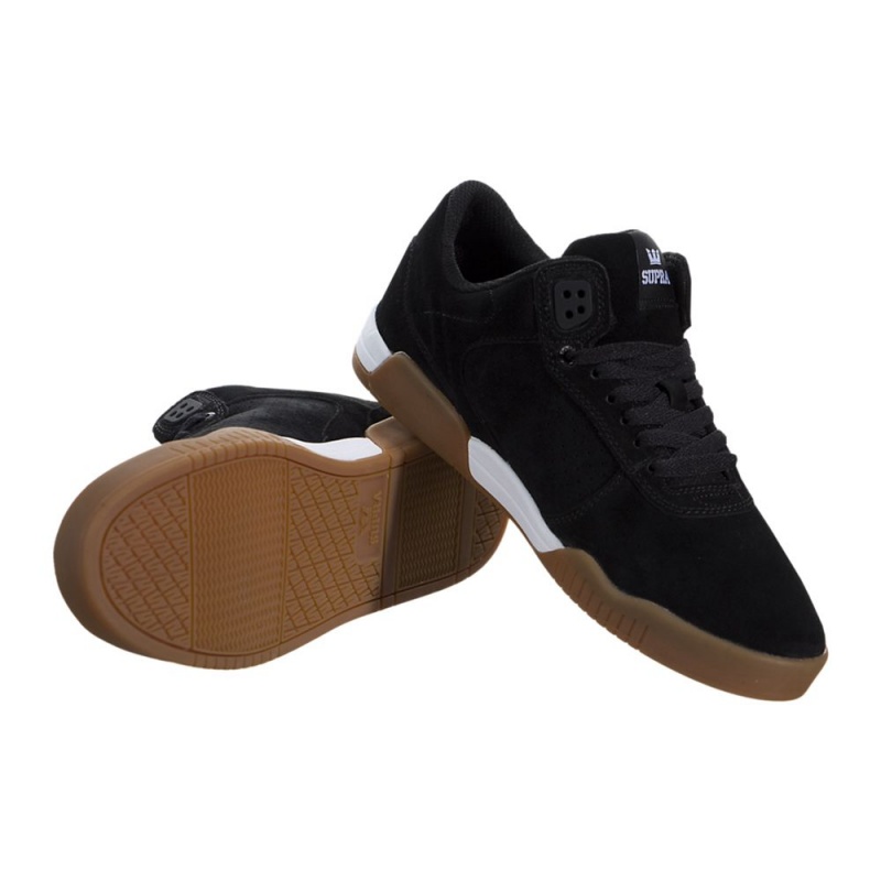 Bajos Supra Ellington Mujer Negros | MKCFD9053