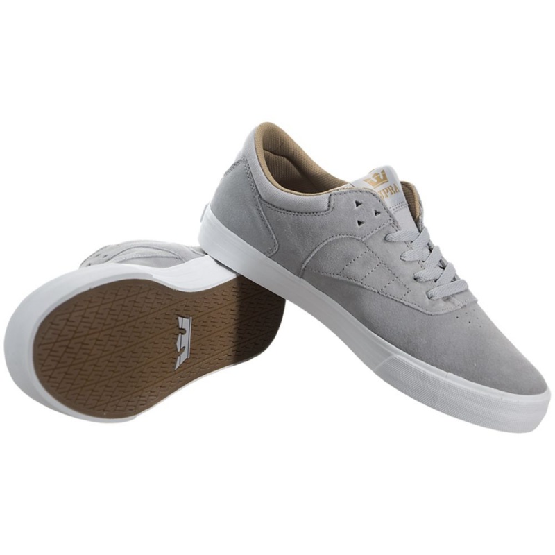 Bajos Supra Phoenix Hombre Grises | FNUYJ9126