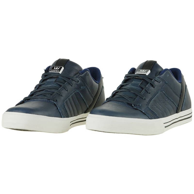 Bajos Supra SkyLow 1.5 Hombre Azul Marino | HAPUE9756