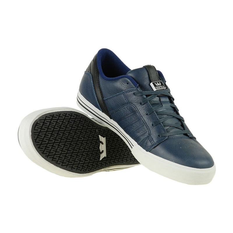 Bajos Supra SkyLow 1.5 Hombre Azul Marino | HAPUE9756