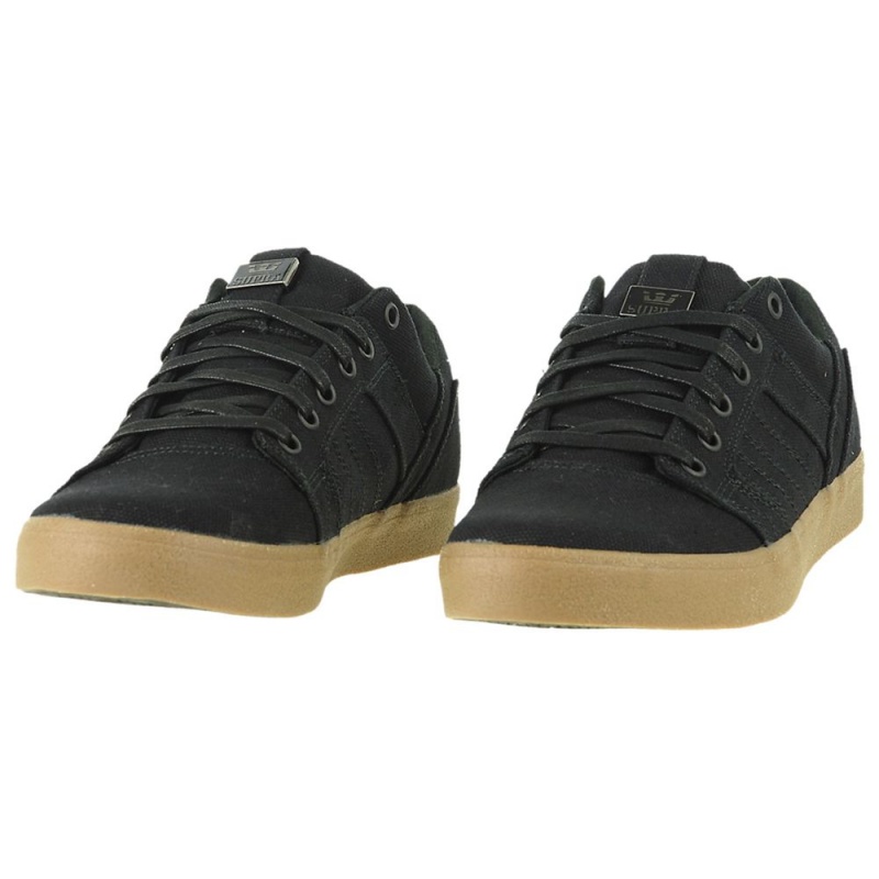 Bajos Supra SkyLow 1.5 Hombre Negros | NVDGO0273