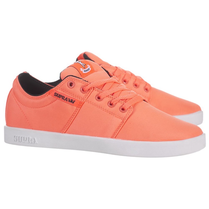 Bajos Supra Stacks Mujer Naranjas | KFAIP4930