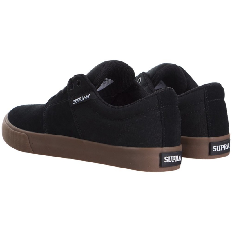 Bajos Supra Stacks Vulc II Hombre Negros | IYCLJ3167