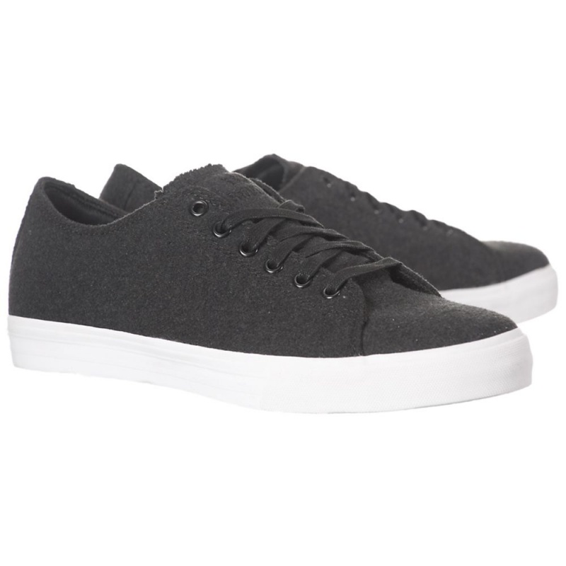 Bajos Supra Thunder Low Hombre Negros | GEVZU0619