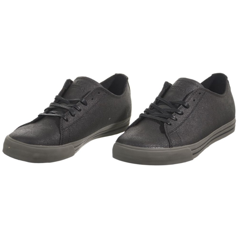 Bajos Supra Thunder Low Hombre Negros | GVBRO0923