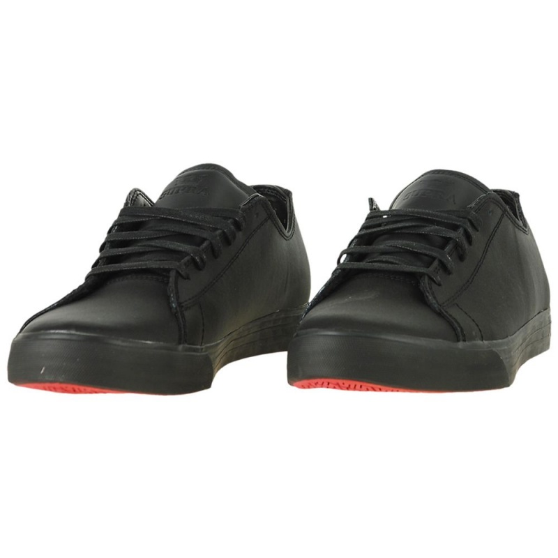 Bajos Supra Thunder Low Hombre Negros | WFLHM0349