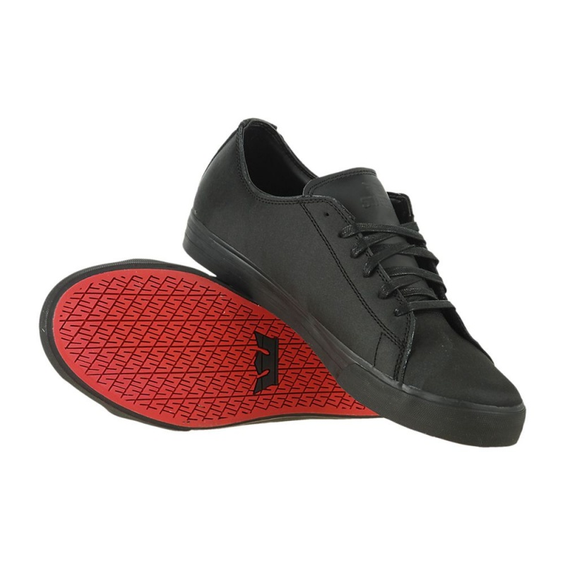 Bajos Supra Thunder Low Hombre Negros | WFLHM0349