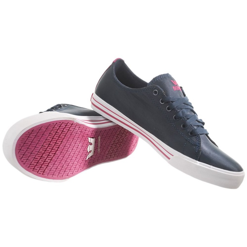 Bajos Supra Thunder Low Mujer Azul Marino | JYCNB3241