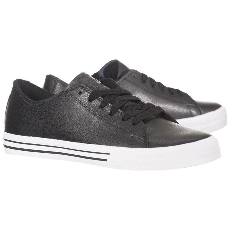 Bajos Supra Thunder Low Mujer Negros | YZPFW1347