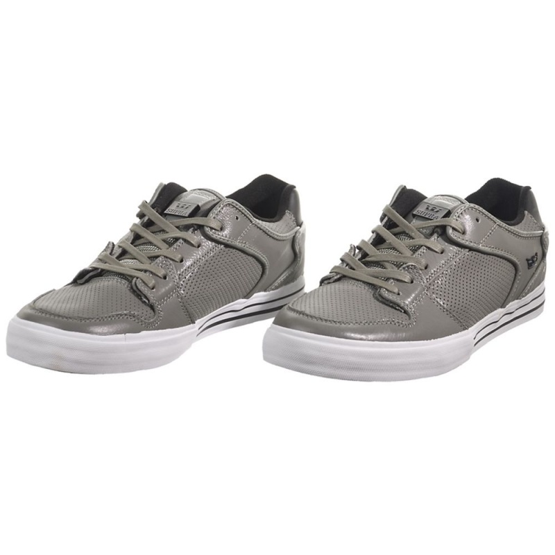 Bajos Supra Vaider Low Hombre Grises | RGKLO4396