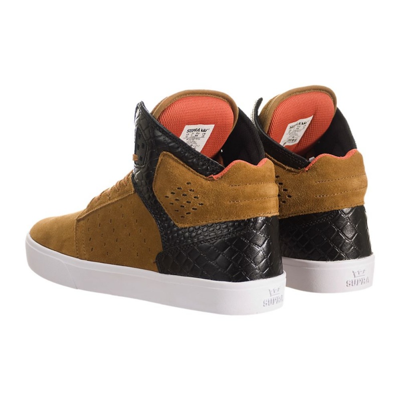 Tenis Skate Supra Atom Hombre Marrom | IPRWT1582