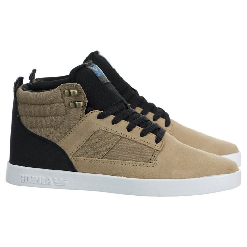 Tenis Skate Supra Bandit Hombre Kaki | DWROE9287