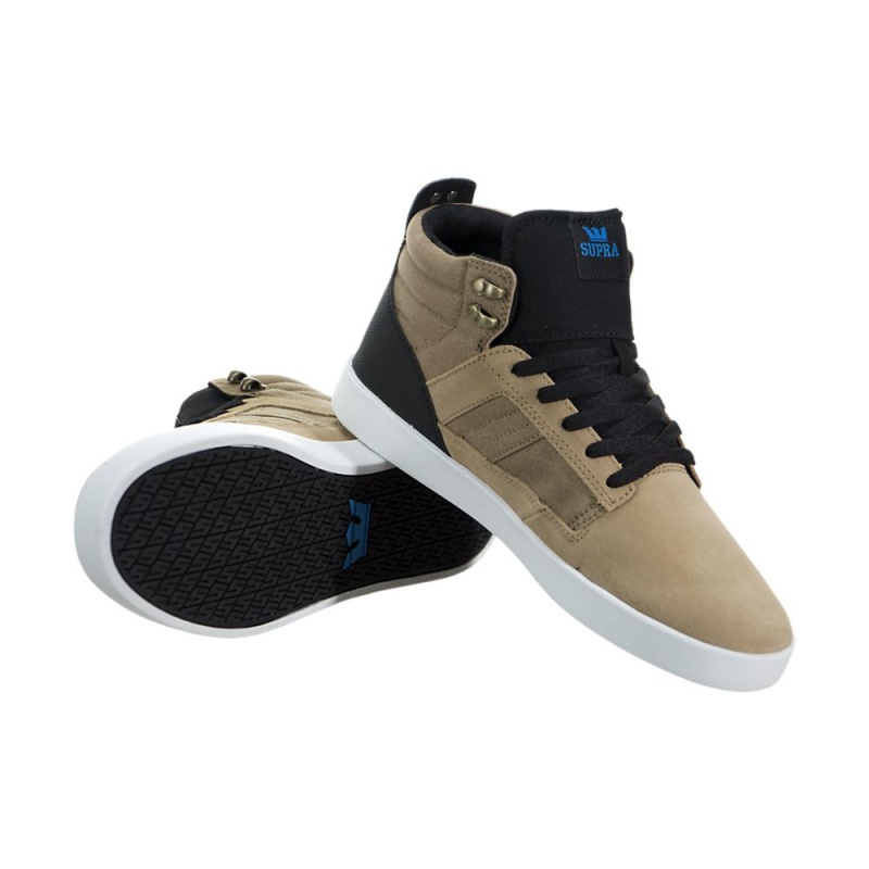 Tenis Skate Supra Bandit Hombre Kaki | DWROE9287