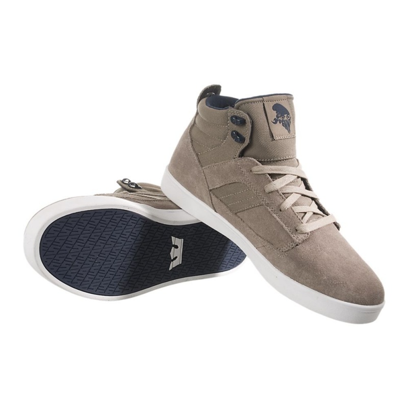 Tenis Skate Supra Bandit Hombre Kaki | ONVBL7206