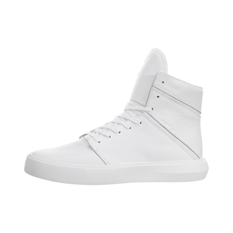 Tenis Skate Supra Camino Hombre Blancos | XOQZE2867