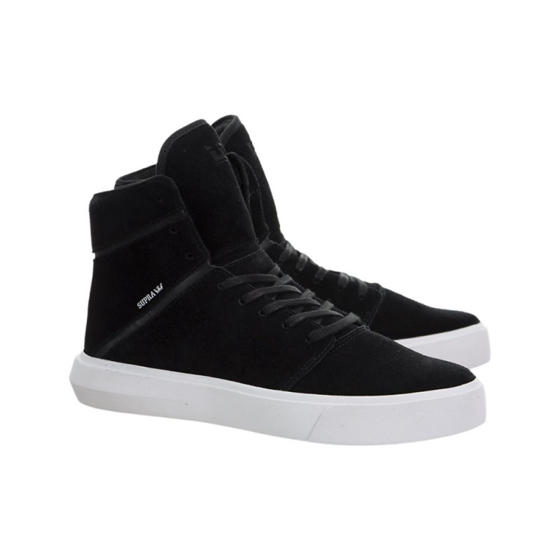 Tenis Skate Supra Camino Hombre Negros | GIRNH5416