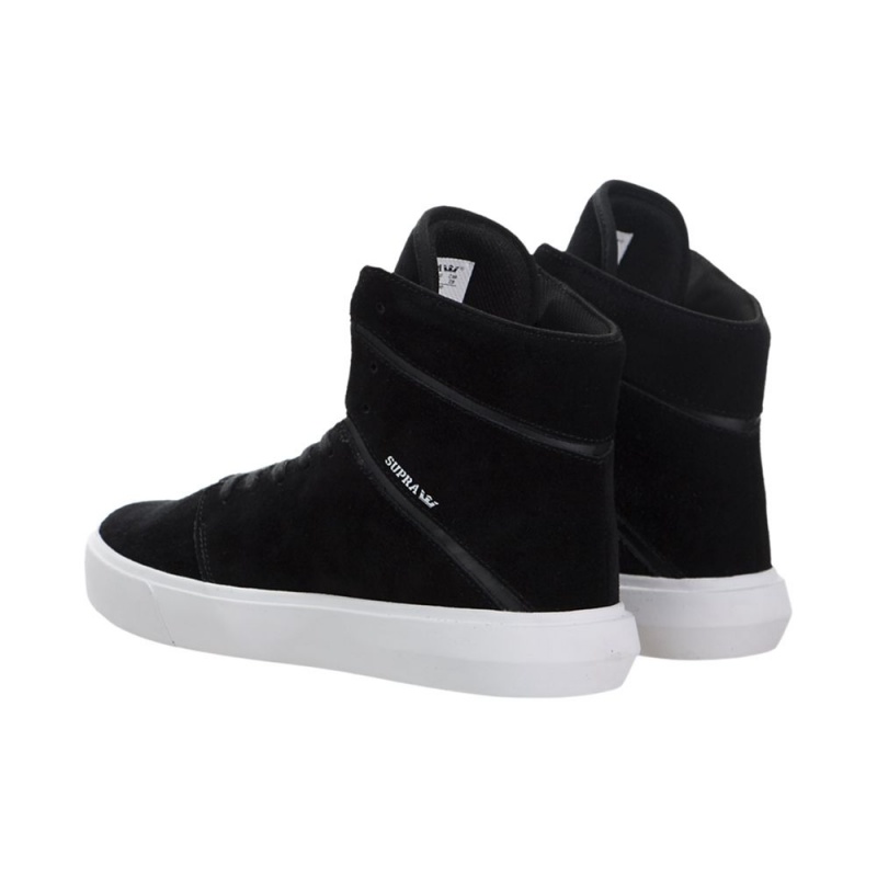 Tenis Skate Supra Camino Hombre Negros | GIRNH5416