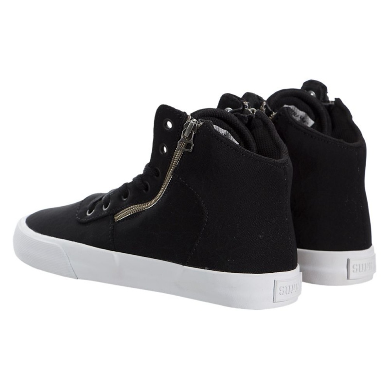 Tenis Skate Supra Cuttler Mujer Negros | PBWTY8259