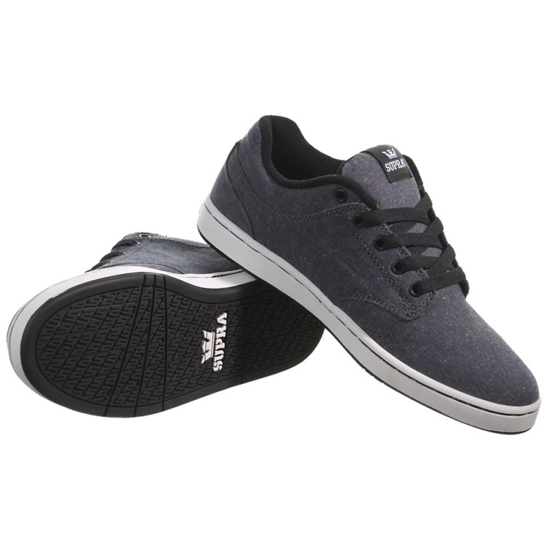 Tenis Skate Supra Dixon Hombre Azul Marino | NCTUY2670