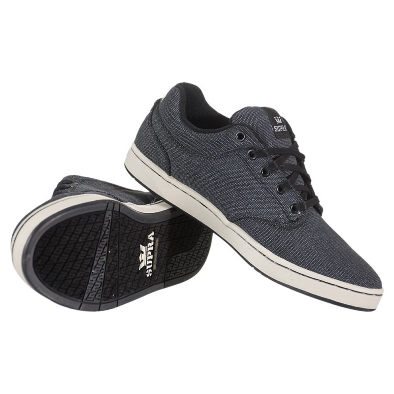 Tenis Skate Supra Dixon Hombre Grises | LJVHW1237