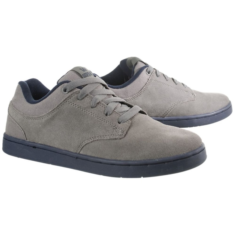 Tenis Skate Supra Dixon Mujer Grises | IUWAC5903