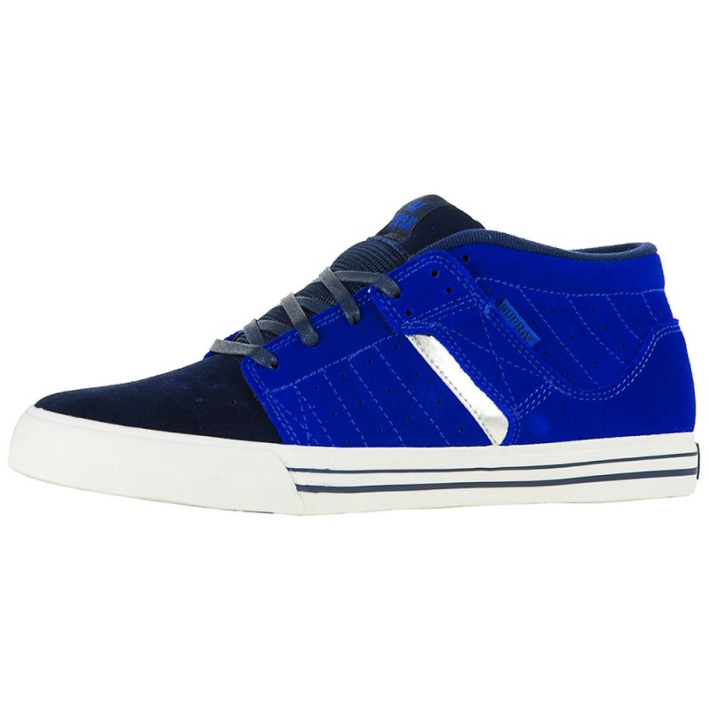 Tenis Skate Supra EE Diablo 1.5 Hombre Negros Azules | KBWZA9462