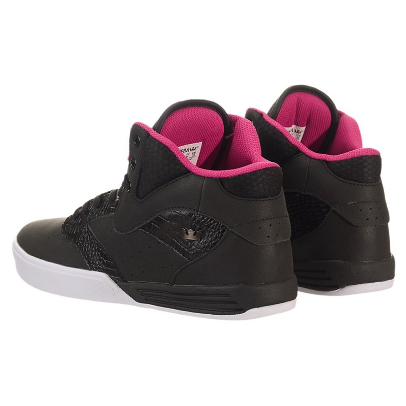 Tenis Skate Supra Khan Mujer Negros | LMQKR6407