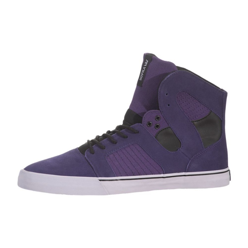 Tenis Skate Supra Pilot Mujer Morados | YBTUN5306