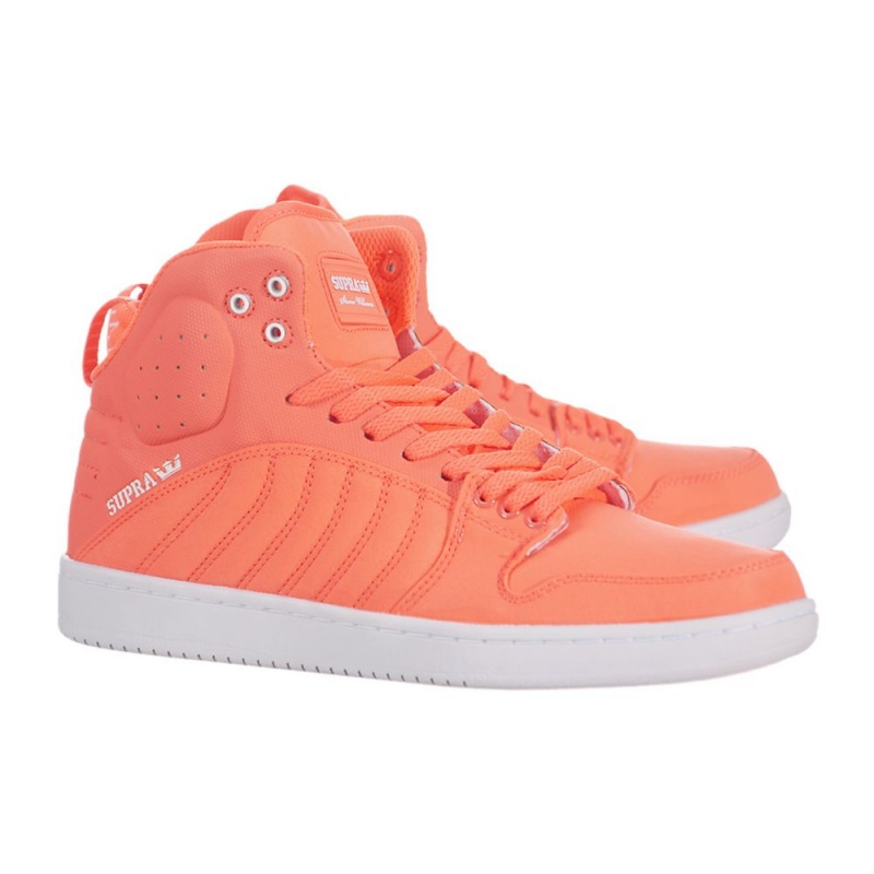 Tenis Skate Supra S1W Hombre Naranjas | MJRXS2947