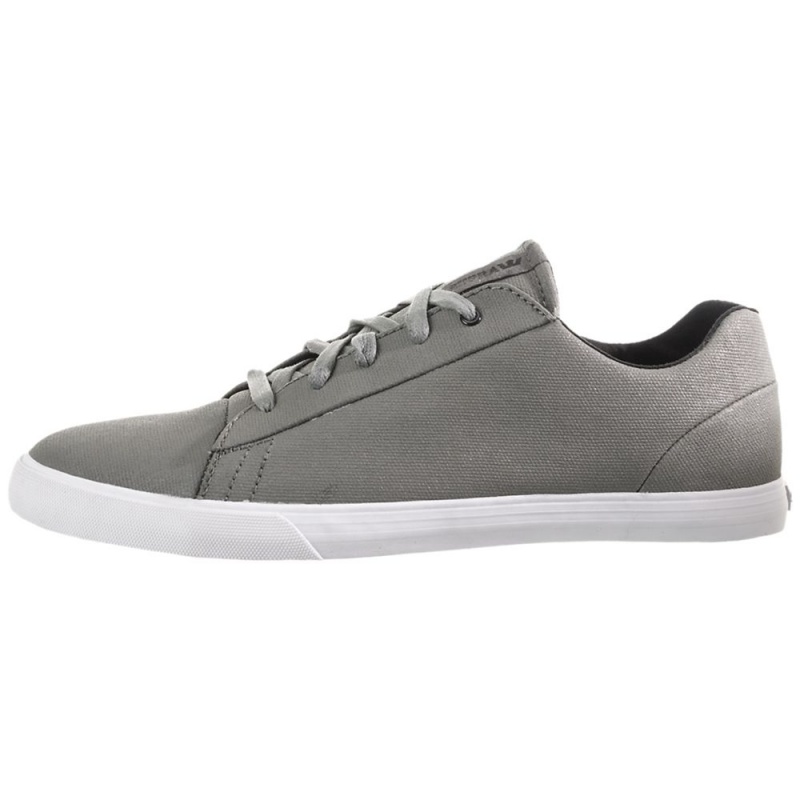 Tenis Supra Assault Hombre Grises | QRDOY5320