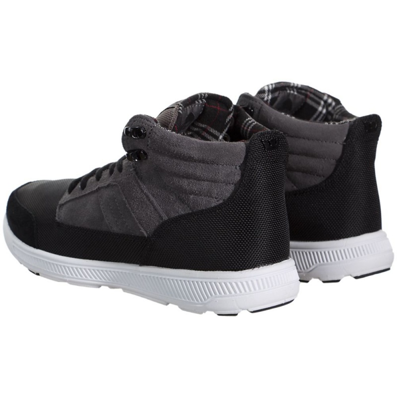 Tenis Supra Bandito Hombre Grises Negros | NRTDB4926