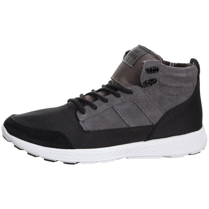 Tenis Supra Bandito Mujer Grises Negros | RHDJN5132