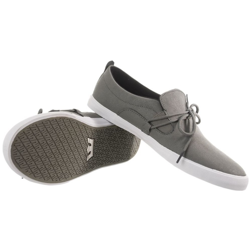 Tenis Supra Belay Hombre Grises | OLUQB1062