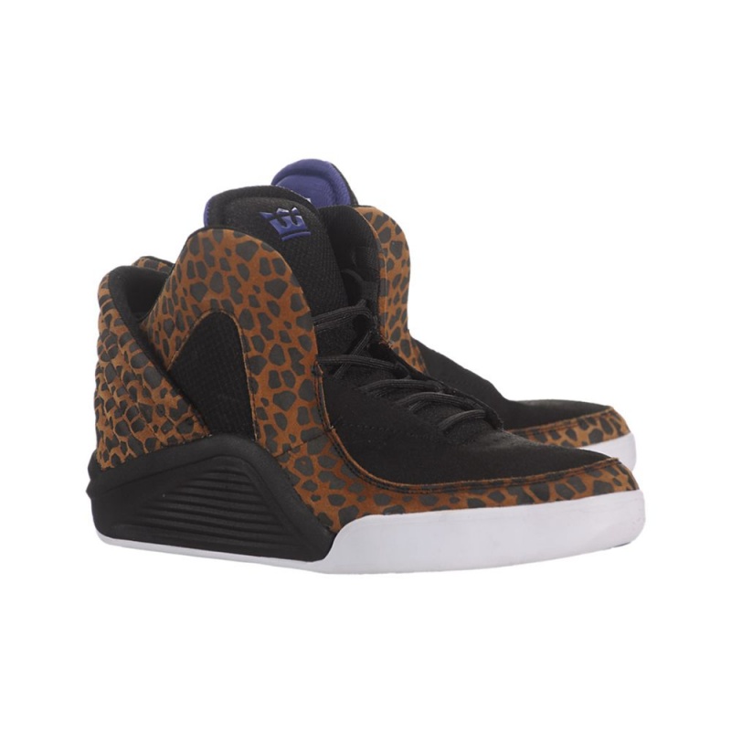 Tenis Supra Chimera x Lil Wayne Hombre Negros Leopardo | BAYWN7504