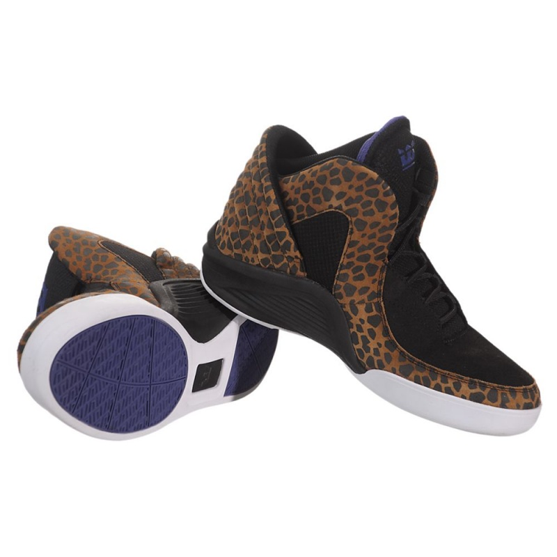 Tenis Supra Chimera x Lil Wayne Hombre Negros Leopardo | BAYWN7504