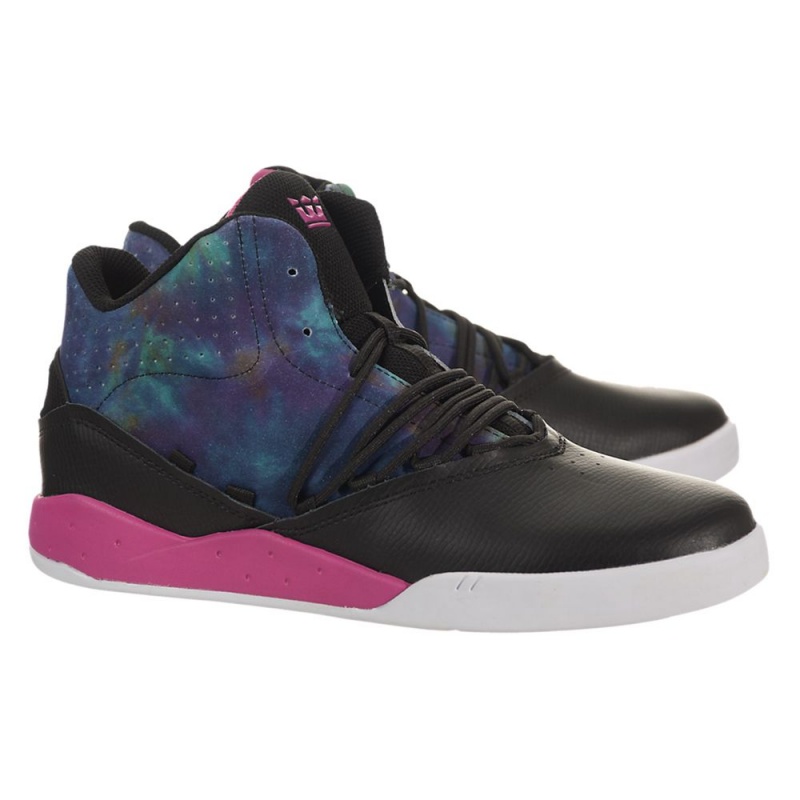 Tenis Supra Estaban Hombre Negros Multicolor | GUKYB6934