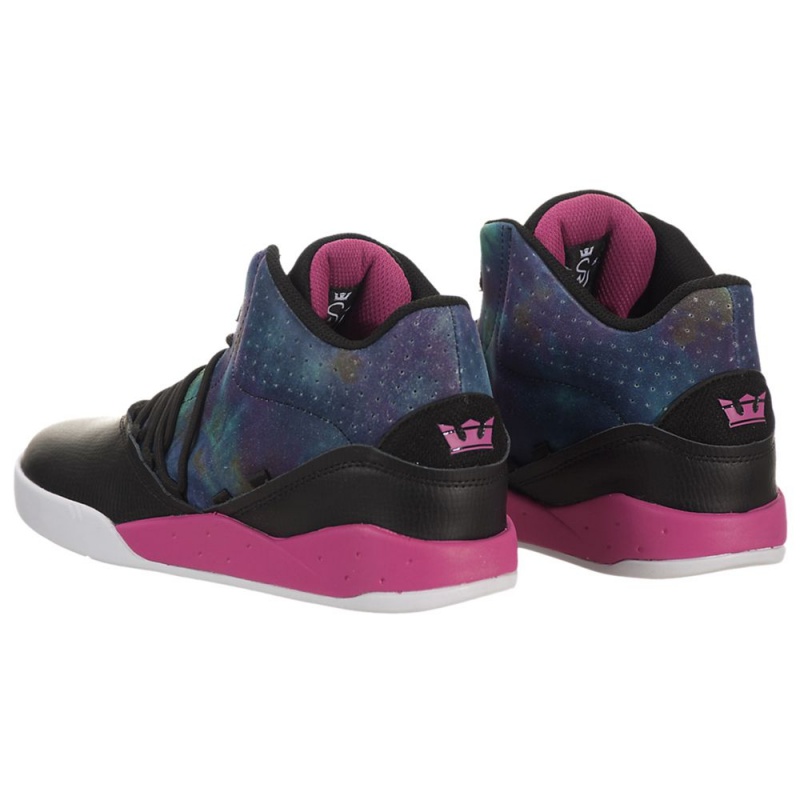 Tenis Supra Estaban Hombre Negros Multicolor | GUKYB6934