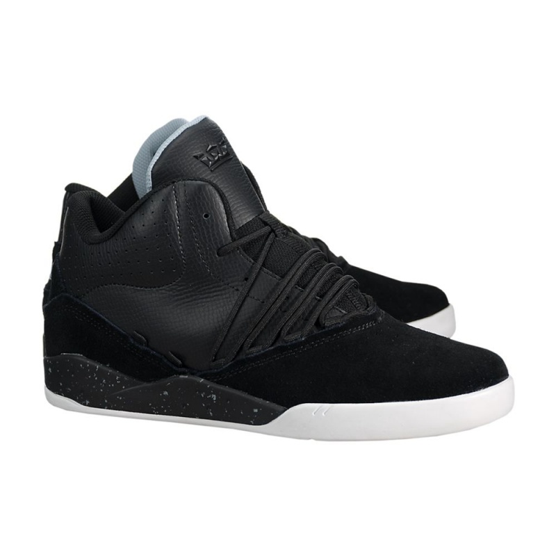 Tenis Supra Estaban Hombre Negros | ICVKG2765