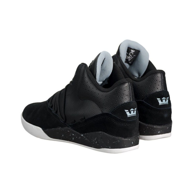 Tenis Supra Estaban Hombre Negros | ICVKG2765