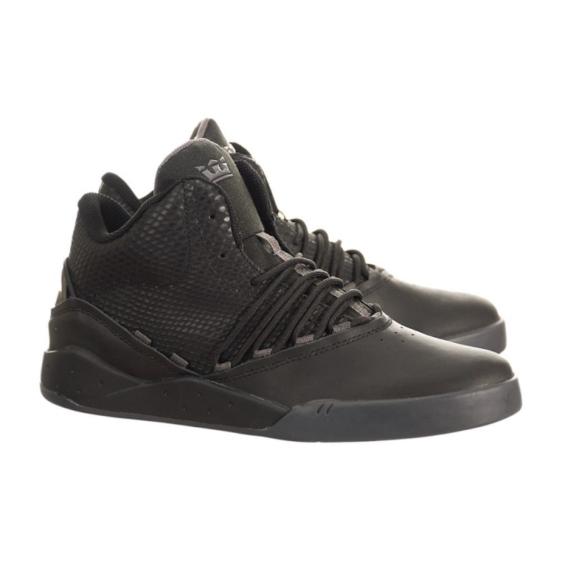 Tenis Supra Estaban Hombre Negros | SBRET0624