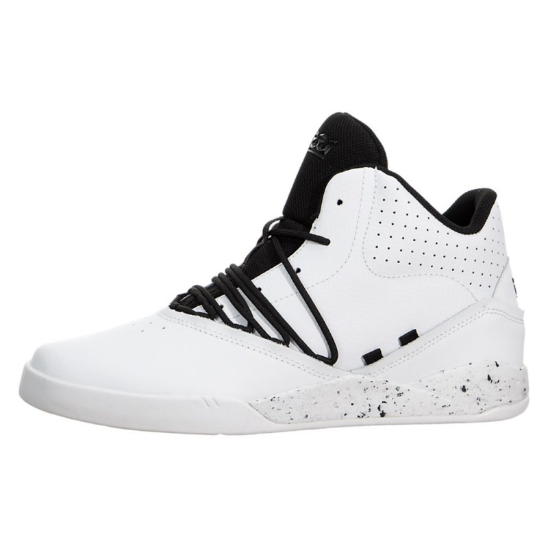 Tenis Supra Estaban Mujer Blancos Negros | DGJZH2051